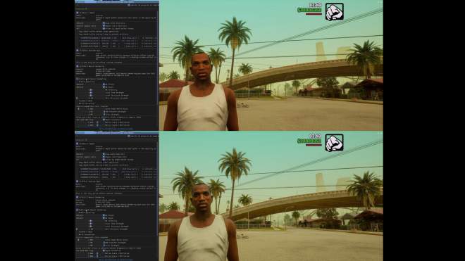 DLSS 5 в Grand Theft Auto: San Andreas The Definitive Edition DLSS 5 в Grand Theft Auto: San Andreas The Definitive Edition