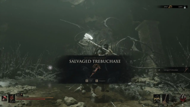 Salvaged Trebuchaxe