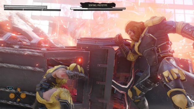 wolverine sentinel prototype shielding with victor