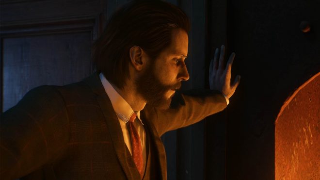 wolverine nathanial essex looking into fire