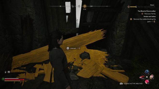 Interacting with certain objects passes time in The Blood of Dawnwalker
