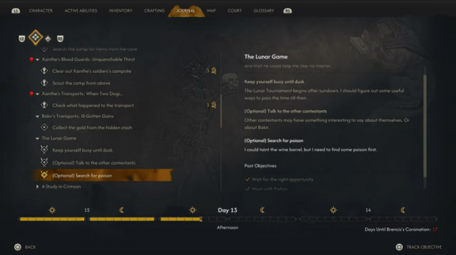 The Lunar Game Questlines