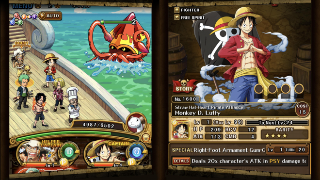 ONE PIECE TREASURE CRUISE ONE PIECE TREASURE CRUISE