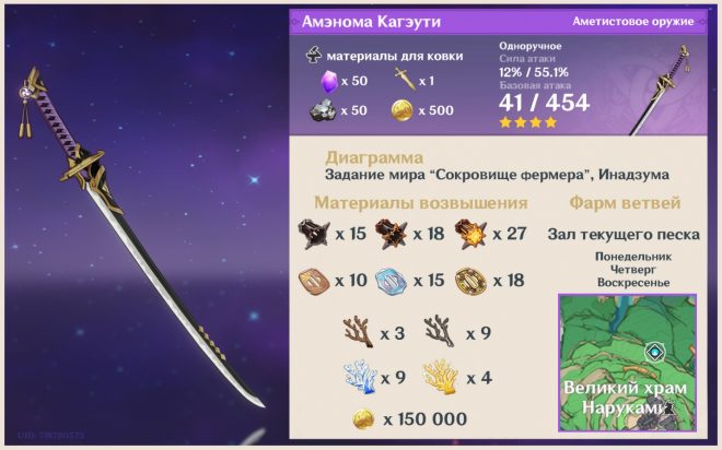 Амэнома Кагэути — что это за меч? Амэнома Кагэути — что это за меч?